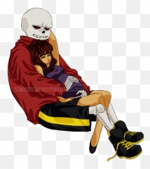 Underfell Frans With A Pregnant Frisk - Underfell Frans Pregnant Underfell Sans X Frisk Emoji,Frisk Emoji
