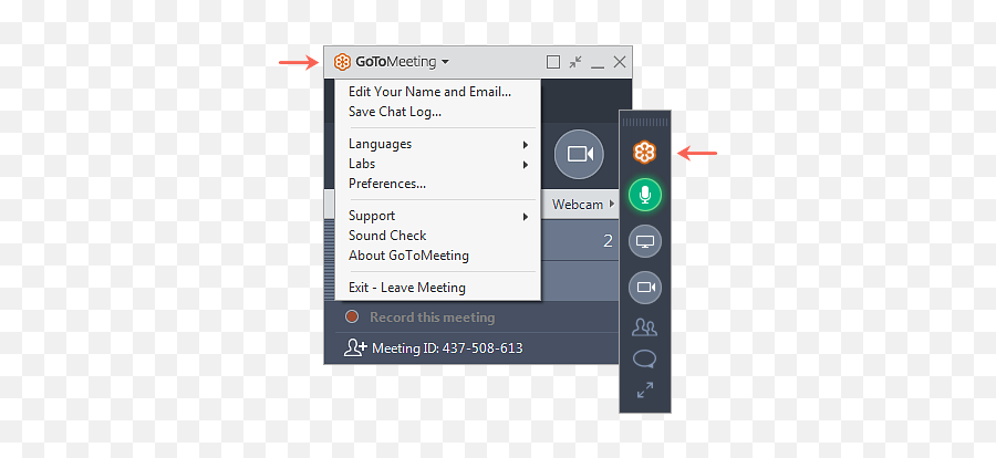 Asistente De Gotomeeting Para Windows - Gotomeeting Toolbar Emoji,Emojis De Pa?omita