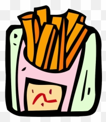 Food And Drink Icon - Vektor Kentang Goreng Emoji,Fried Potato Chips Emoji Text