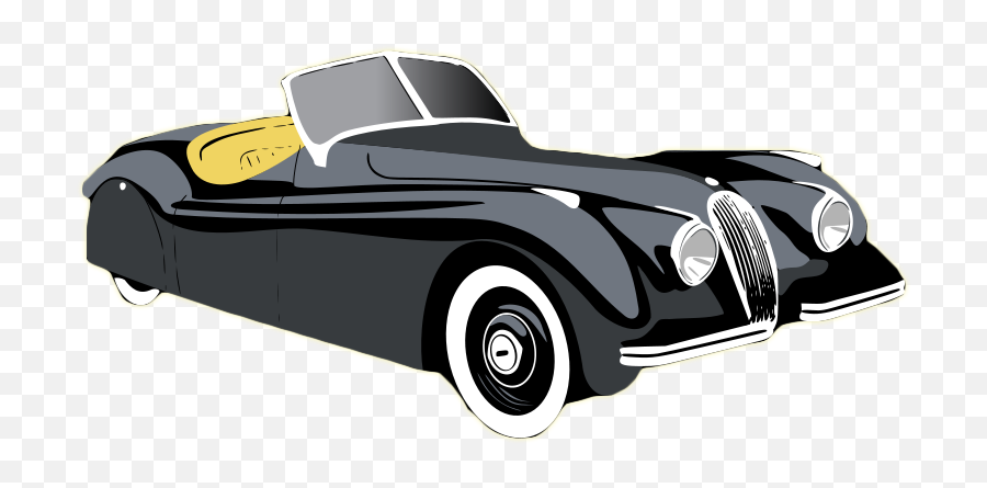 Hot Rod Vector - Classic Car Jaguar Car Clipart Emoji,Hot Rod Car Emojis