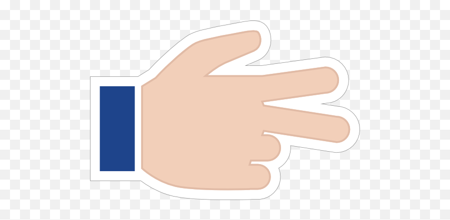 Hands Scissors With Thumb Up Rh Emoji Sticker - Sign Language,Hands Up Emoji