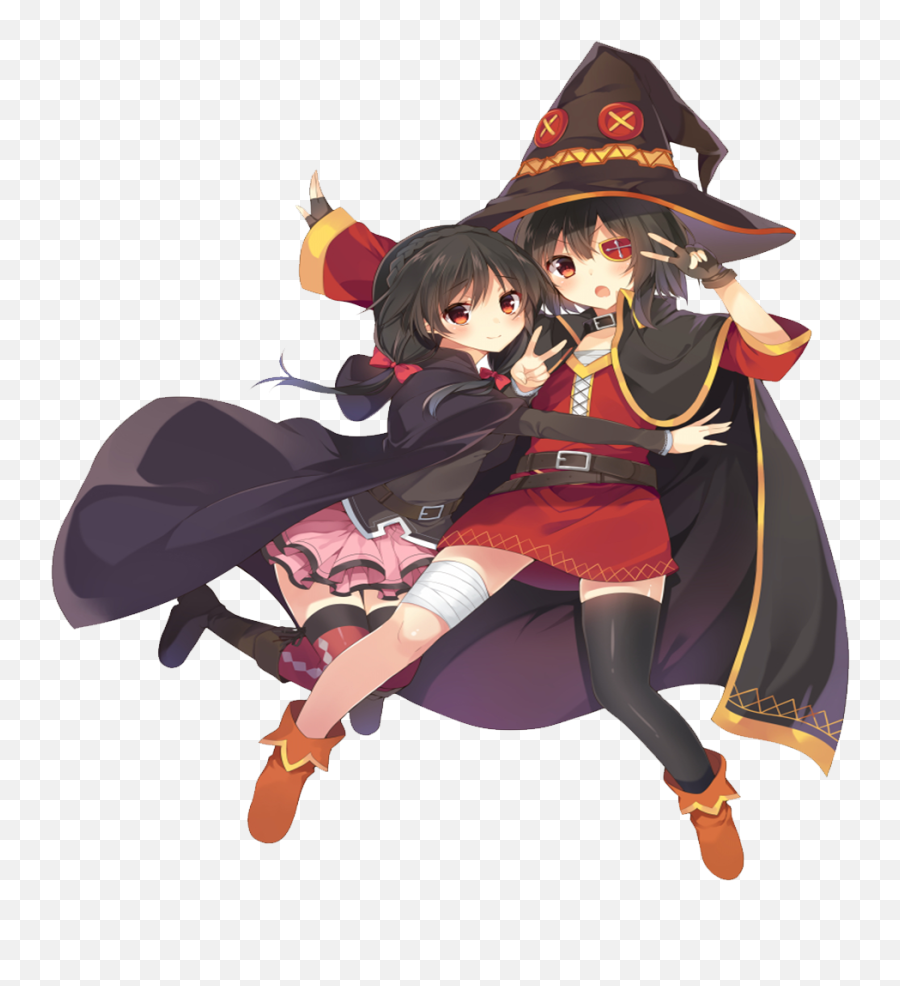 Megumin And Yunyun Wallpaper And Background Image 1440x1000 Emoji,All Kazuma Emotion Face Konosuba