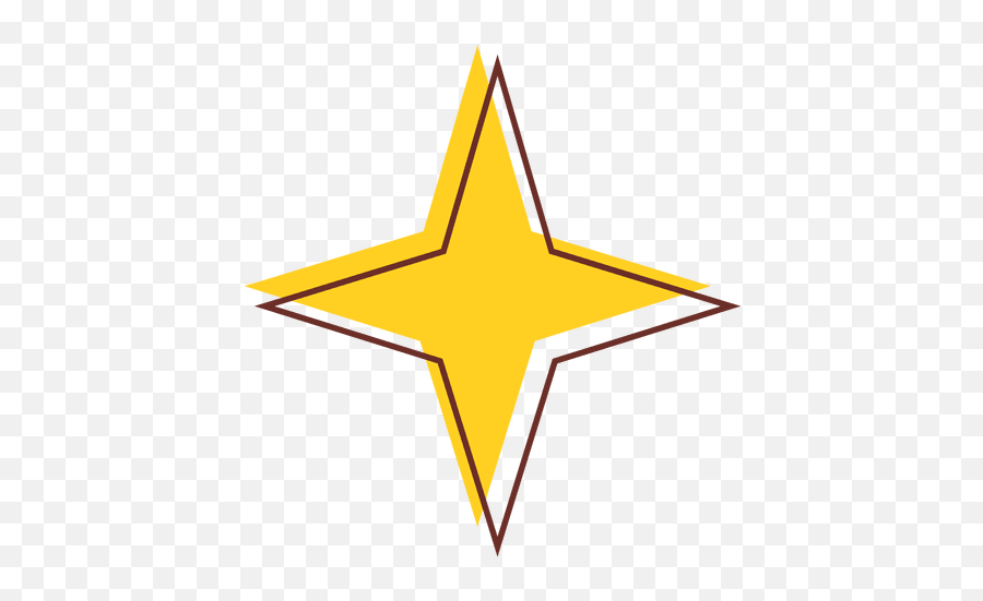 Sharp Star Icon 05 Transparent Png U0026 Svg Vector Emoji,Gold Star Emoticon For Facebook