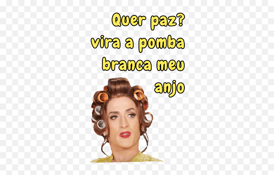 Dona Hermínia Emoji,Aham Emoticon Dona Hermínia Emoji,Aham Emoticon