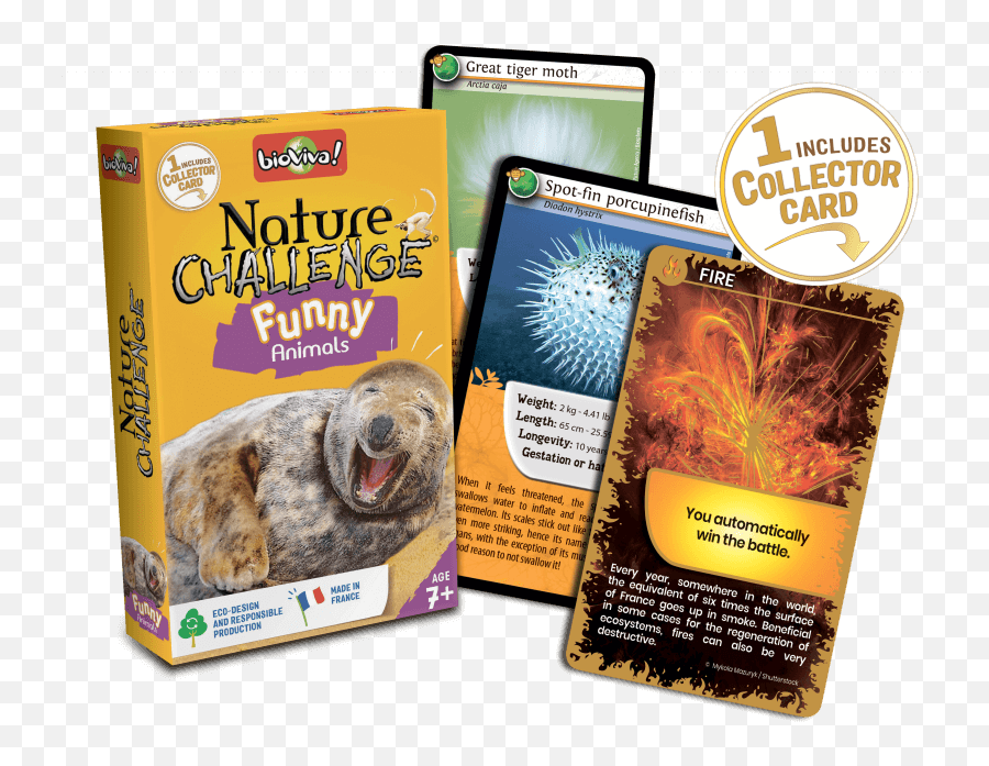 Nature Challenge - Funny Animals Emoji,Animal Books For Emotions