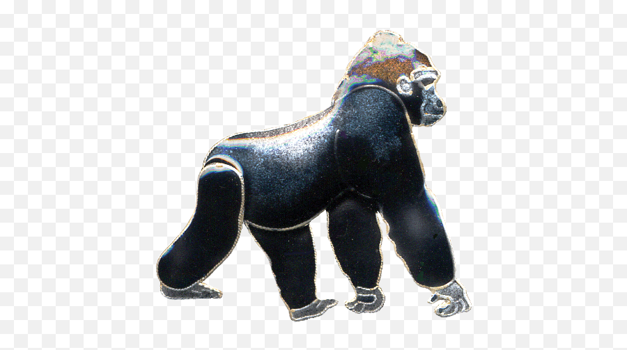 African Wildlife U2014 Bamboo Jewelry Emoji,Gorilla Face Emoji