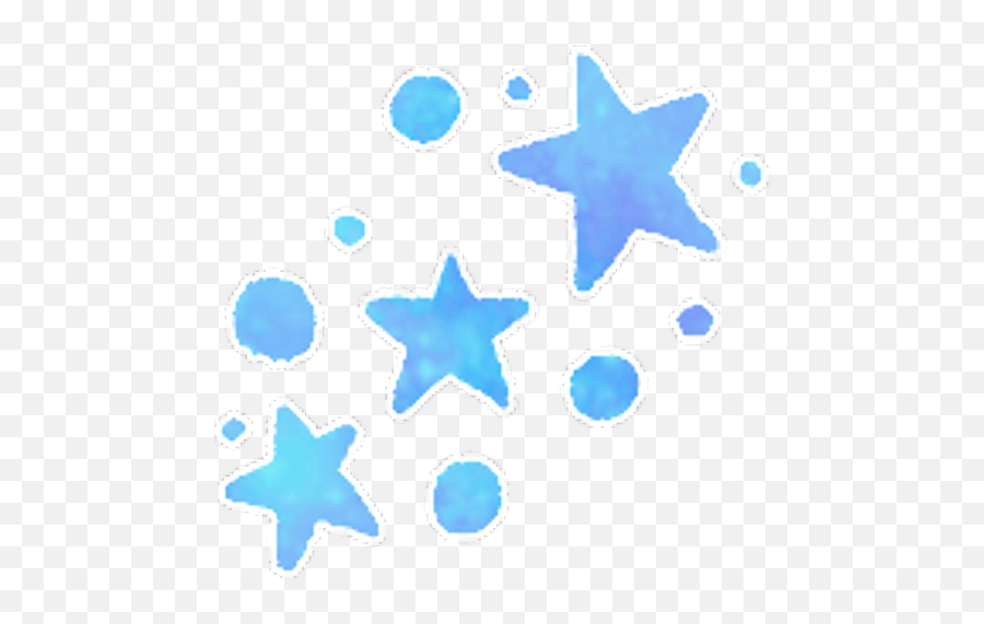 Sticker Maker - Navidad Emojis 9,Blue Sparkle Emoji