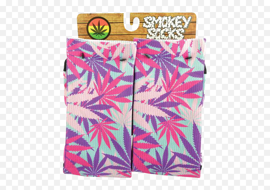 Smokey Brand Cannabis Camo Socks - Hemp Emoji,Emoji Socks Wholesale