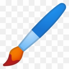 Paintbrush Emoji Meaning With - Transparent Paint Brush Clipart,Pencil Emoji
