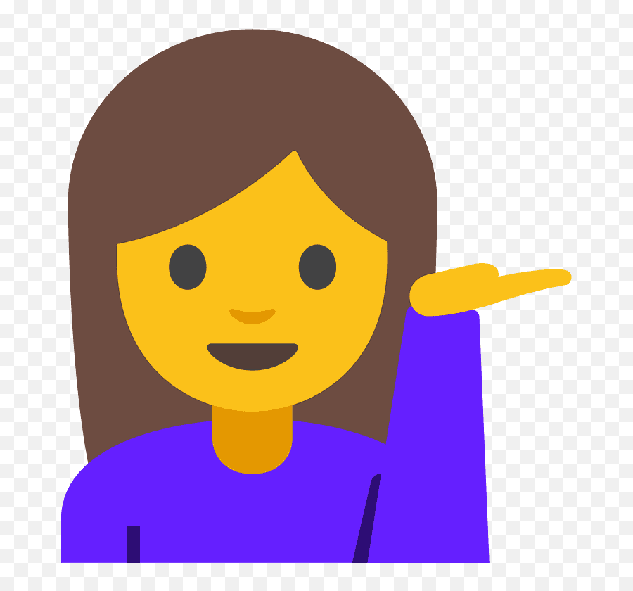 Woman Tipping Hand Emoji - Woman Tipping Hand Emoji Google,Woman Tipping Hand Emoji