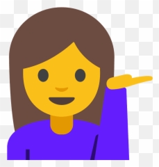 Woman Tipping Hand Emoji - Woman Tipping Hand Emoji Google,Woman Tipping Hand Emoji