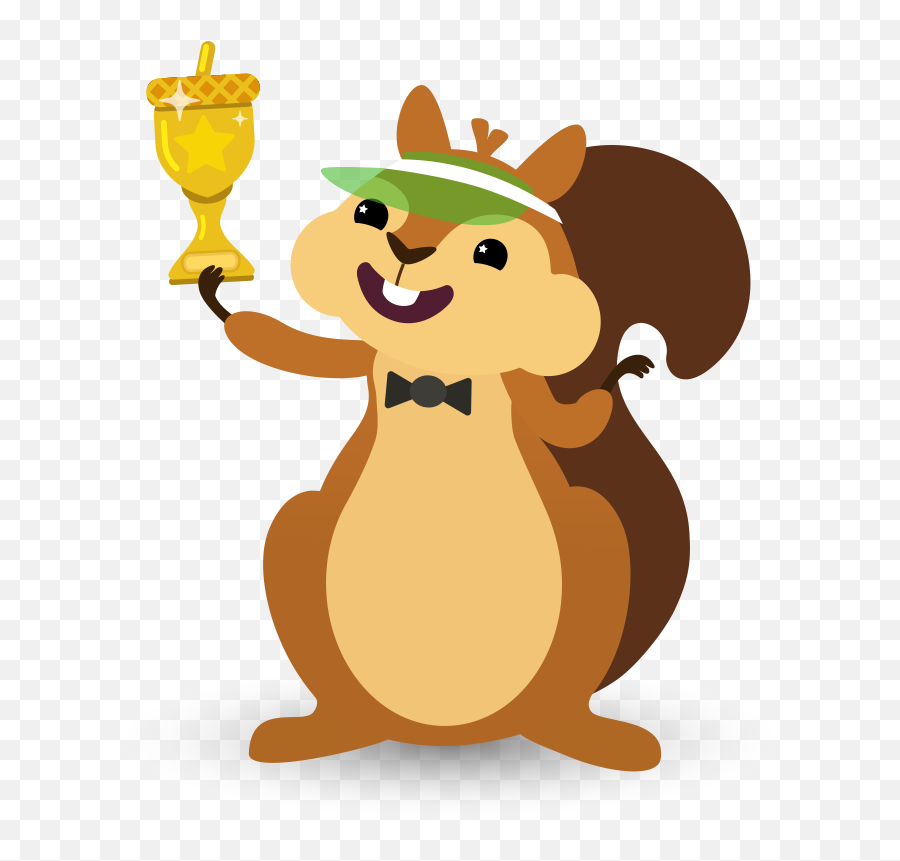 Iamt Cameo Squirrel Clipart - Happy Emoji,Red Squirrel Emoji