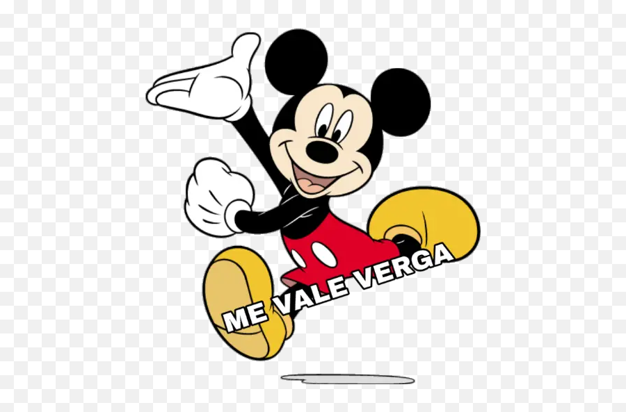 Mickey Mouse Stickers For Whatsapp - Mickey Mouse Vector Hd Emoji,Emoji De Mickey