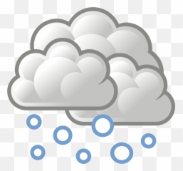 Emoji Snowflake Snow Snowing Blue - Overcast Weather Icon,Snowing Emoji