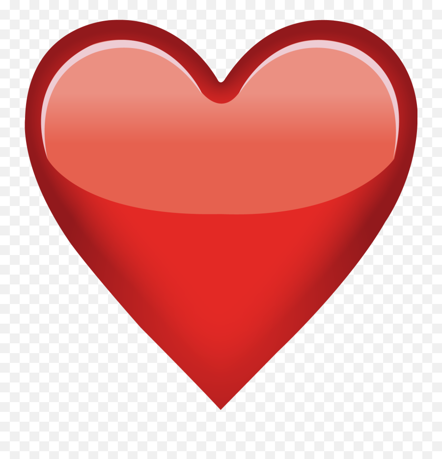 Red Heart Emoji Png - Red Heart Emoji Transparent,Red Heart Emoji