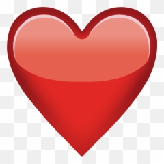 Red Heart Emoji Png - Red Heart Emoji Transparent,Red Heart Emoji