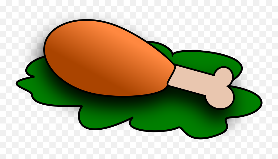 Food Icon Big Image Png - Meat Chicken Clip Art Transparent Chicken Food Leg Clipart Emoji,Butcher Emoji