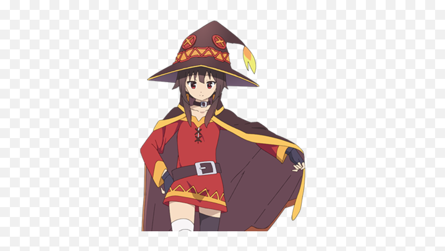 Konosuba Megumin Explosion Chant - Megumin Cosplay Emoji,Emojis Con Audifonos Para Whatsapp