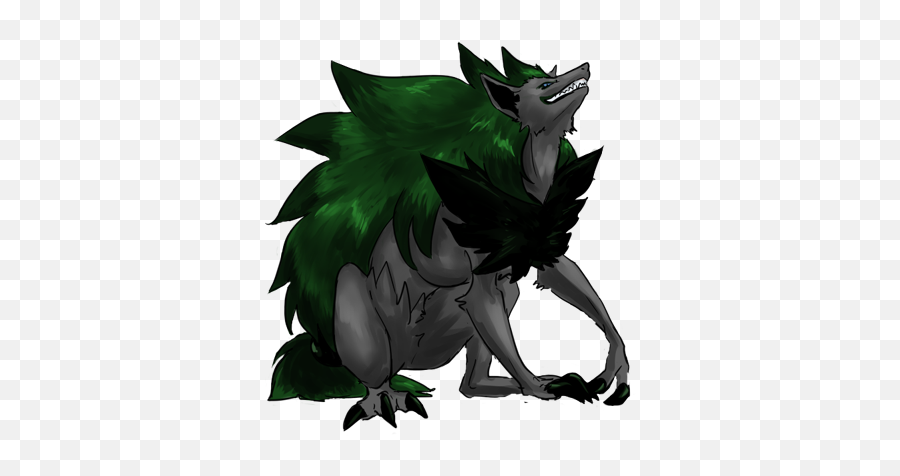 Loki The Shiny Zoroark Viridian Kanto - Mythical Creature Emoji,Zoro Emotions