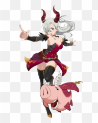 Blue Hawk U0026 Elizabeth Seven Deadly Sins Grand Cross Game - Elizabeth Nnt Grand Cross Emoji,Princess Elizabeth Anime Emotions