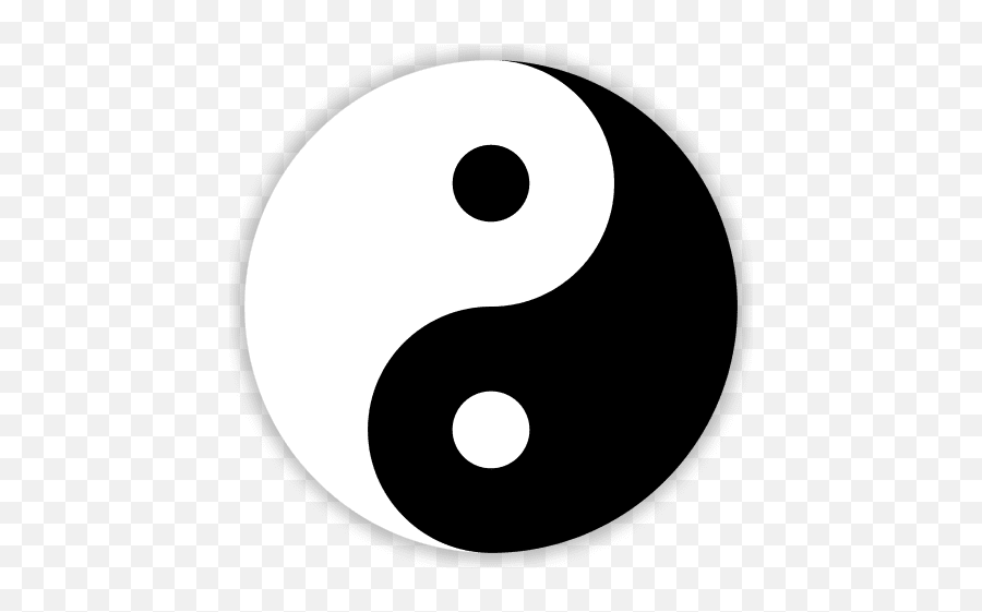 Yin Yang Yin Yang Tattoos Ying Yang - Yin Yang Symbol Emoji,Ying Yang Emoticon