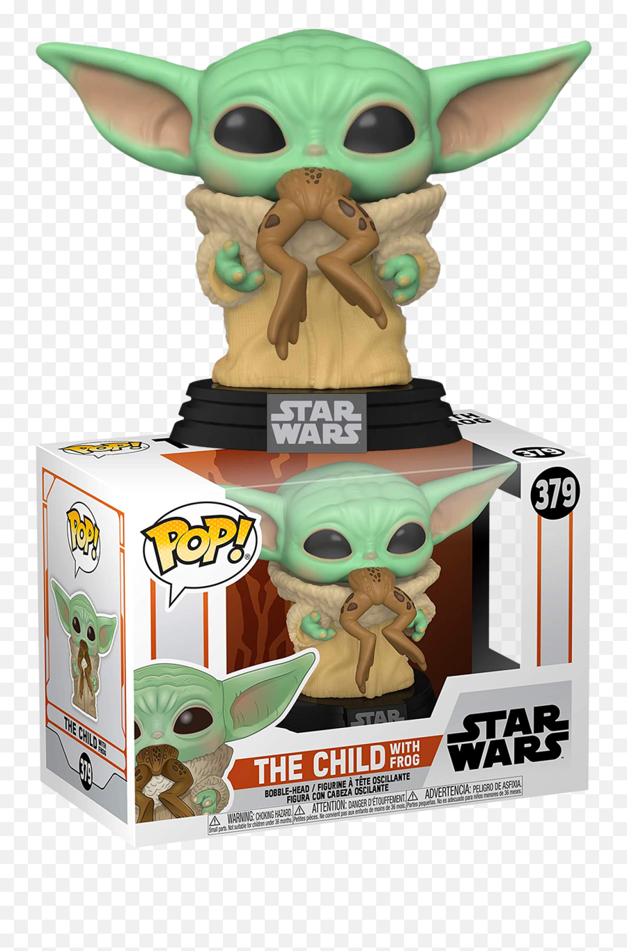 Star Wars The Mandalorian - The Child With Frog Pop Vinyl Child Frog Funko Pop Emoji,Yoda Said Emotion Is The Future