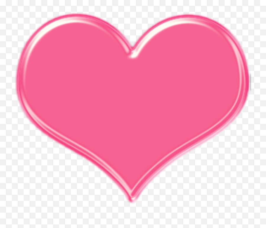 Heart Cute Love Couples Sticker By Nassima - Clipart Transparent Heart Emoji,Niece Emoji