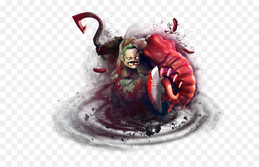 Dota 2 - The International Battle Pass 2017 Pudge Dota 2 Png Emoji,Kunkka Emoticon