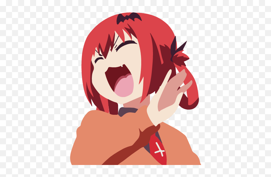 Cartoon Stickers Animation Cheaper Than Retail Priceu003e Buy - Satania Laughing Emoji,Tuzki Emoticon Png