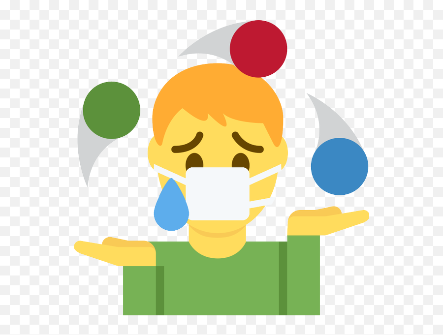 Emoji Face Mashup Bot On Twitter Person Juggling - Emoji Jongleur,Emojis For Sad