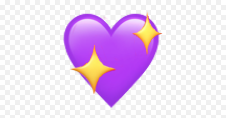 Heart Emoji Emojis Purple Sparkle - Girly,Sparkle Emoji