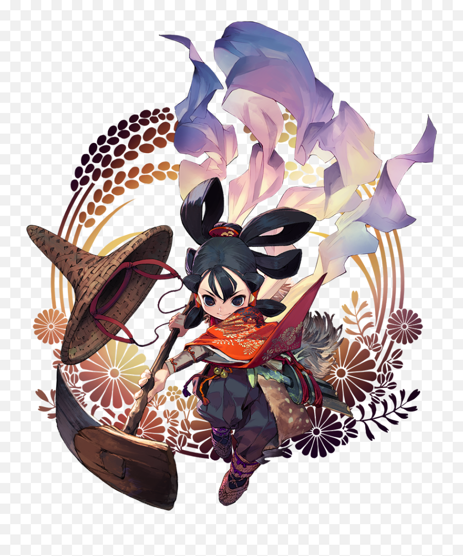 Sakuna Of Rice And Ruin Harvests An E3 2017 Trailer And Its - Sakuna Png Emoji,Emotion Commotion Xenoblade