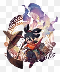 Sakuna Of Rice And Ruin Harvests An E3 2017 Trailer And Its - Sakuna Png Emoji,Emotion Commotion Xenoblade