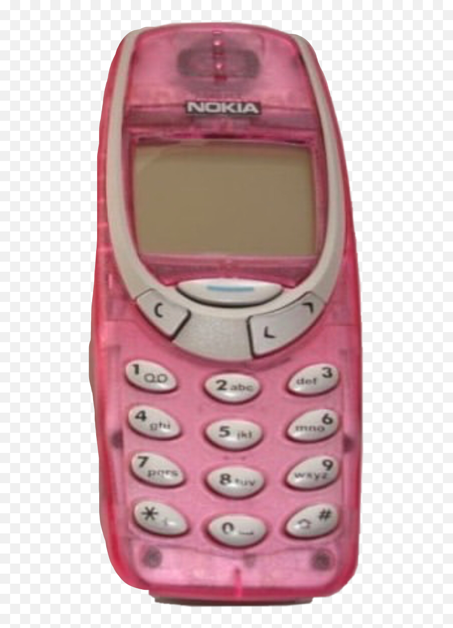 Nokia Phone Pink Cute 2000s Sticker By Luna Estupenda - Nokia Aestetic Phone Case Emoji,Nokia Windows Phone Emojis
