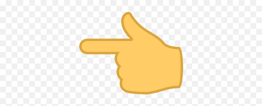 Backhand Index Pointing Left Joypixels - Hand Pointing Left Gif Emoji,Sort Of Hand Gesture Emoji Gif