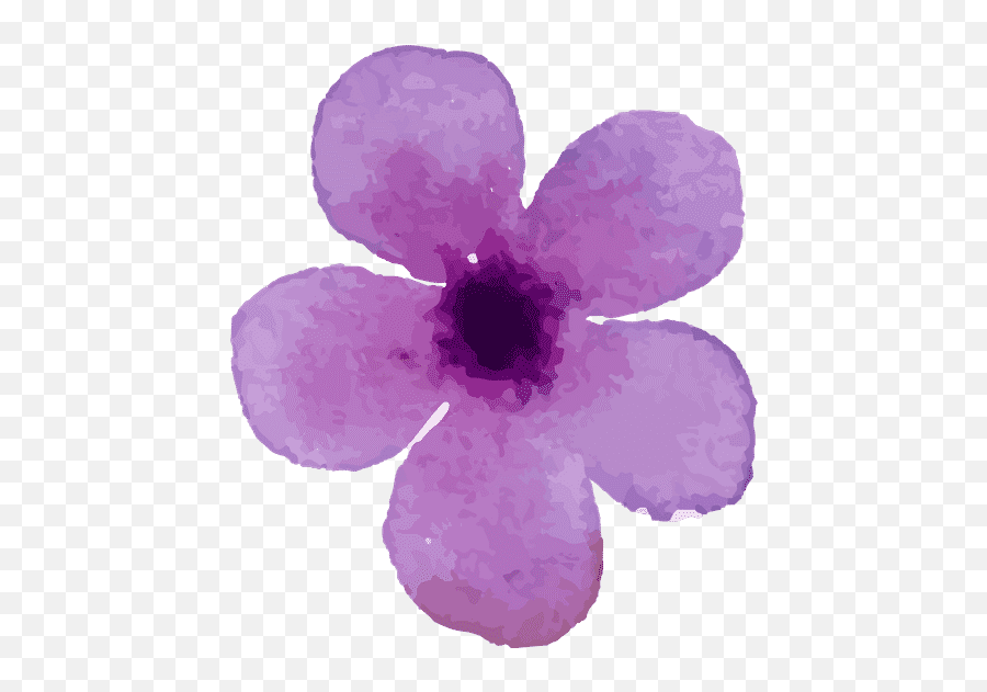 Temanimajeri U2013 Canva - Violet Emoji,Facebook's Lavendar Flower As An Emoticon...