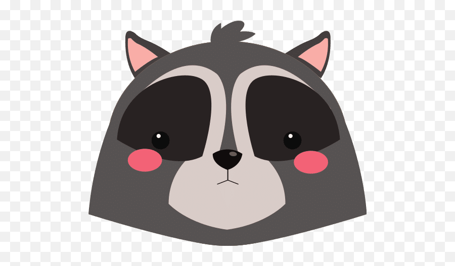 Raccoon Cartoon Raccoon Cartoon - Canva Kids Transparent Mask Emoji,Raccoon Emoji Icon