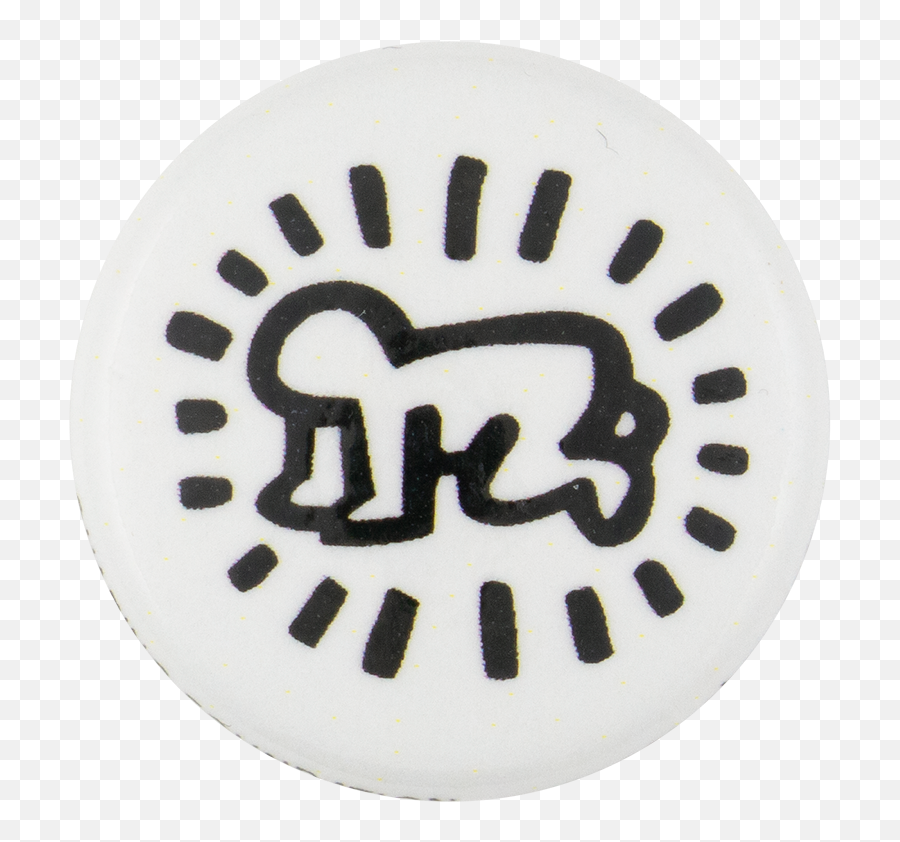 Keith Haring Radiant Baby Black And White Busy Beaver - Keith Haring Baby Emoji,Radiane Emoticon