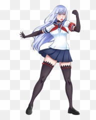 Saiko Is Megami From Yandere Sim - Student Council President Yandere Simulator Emoji,Yandere Emoji