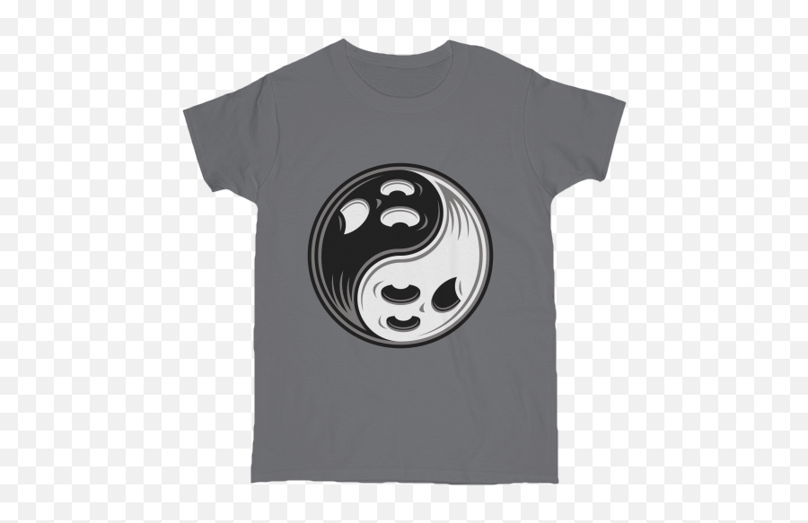Ghost Yin Yang Black And White Storefrontier Emoji,Facebook Emoticon Symbol For Yoga