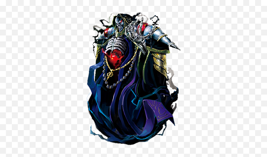 Overlord 2012 New Ainz Ooal Gown Characters - Tv Tropes Emoji,Overlord Anime Izen Emotion