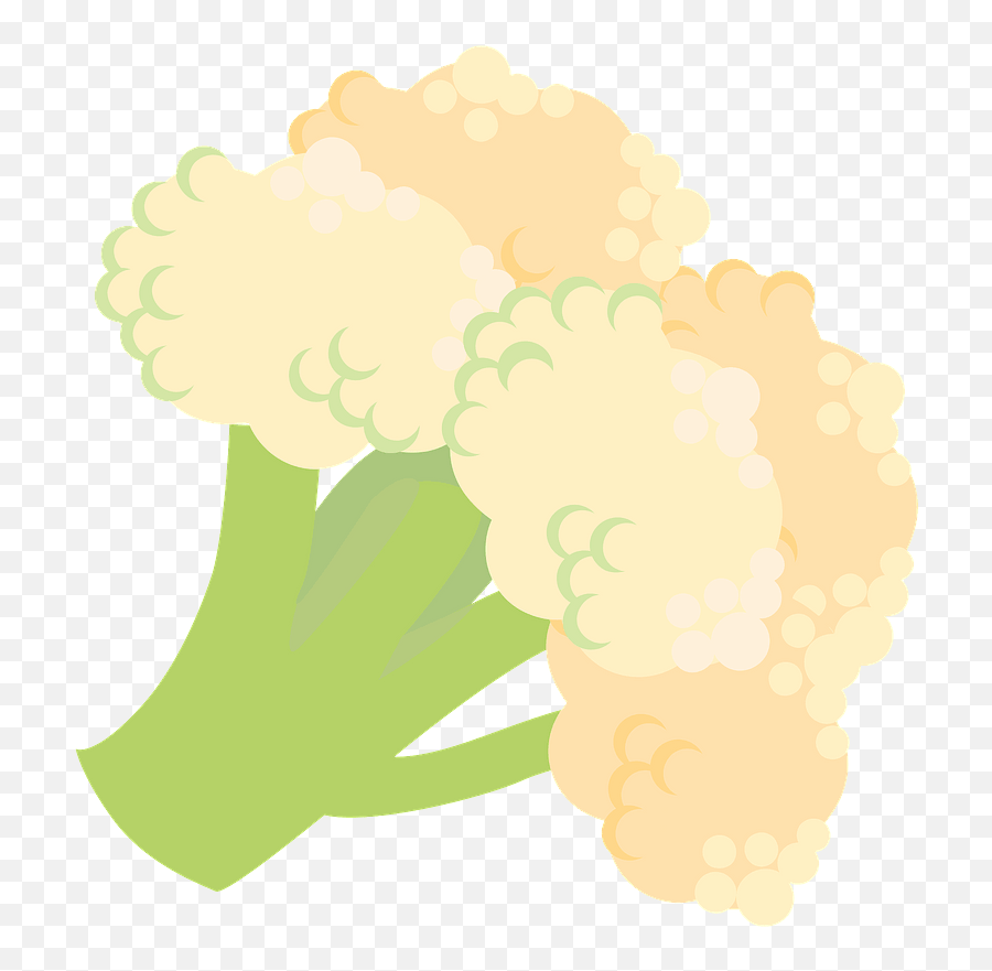 Cauliflower Clipart - Cumulus Emoji,Cauliflower Emoji