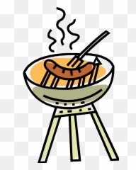 Logo Clipart Bbq Logo Bbq Transparent Free For Download On - Clip Art Sausage Sizzle Emoji,Barbecue Emoji