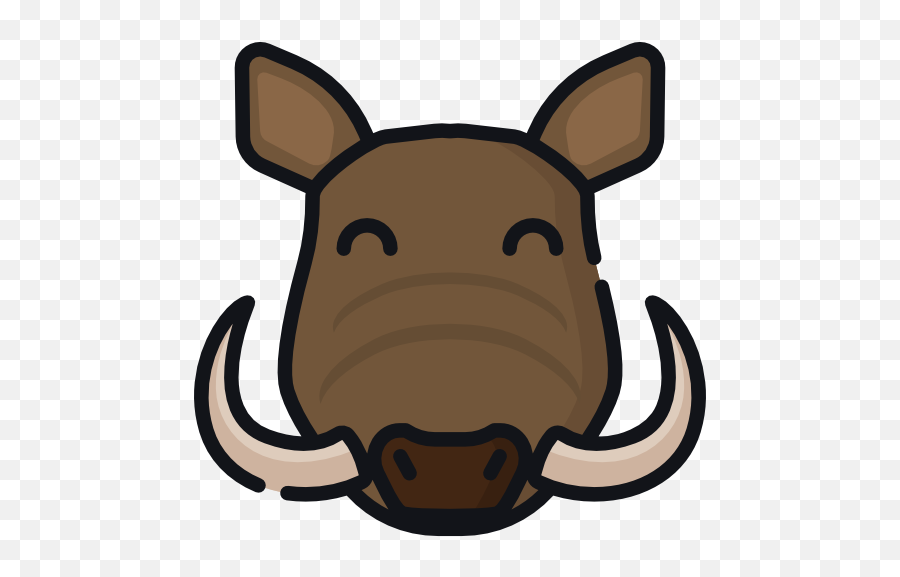 Wild Boar - Free Animals Icons Emoji,Bull Emoji Code