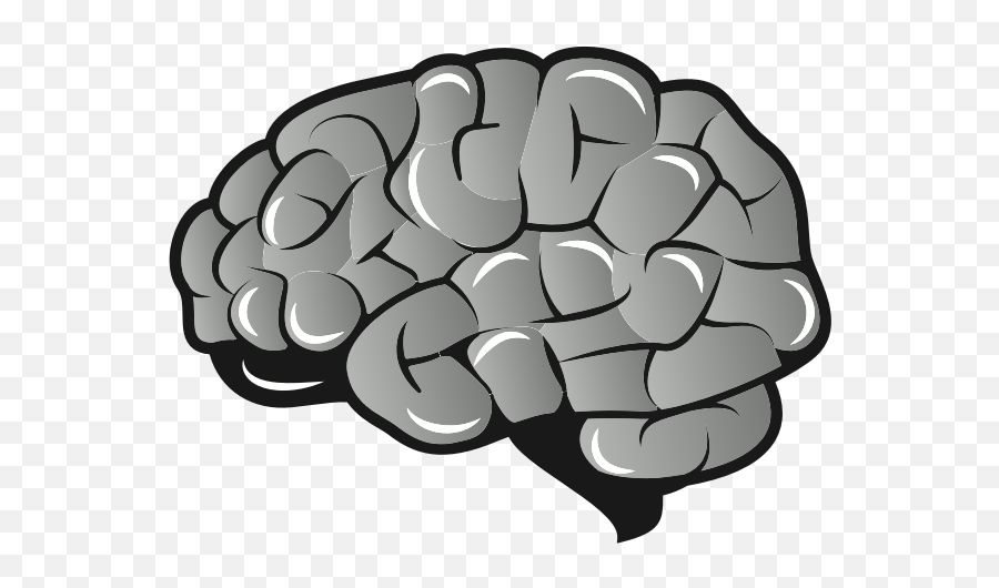 Brain - 1589810756 Free Clip Art Clip Art Vector Free Emoji,Brain Emoji Transparent