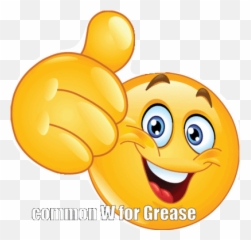 Common W Grease Sticker - Common W Grease Grease Winning Emoji,Yikes Emoji Outlook