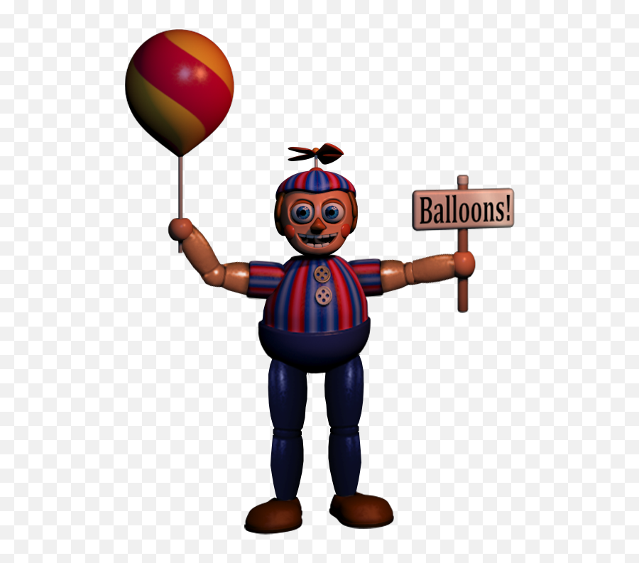 Download Hd Balloon Man - Fnaf 2 Balloon Boy Full Body Transparent Fnaf Balloon Boy Emoji,Full Body Emoji