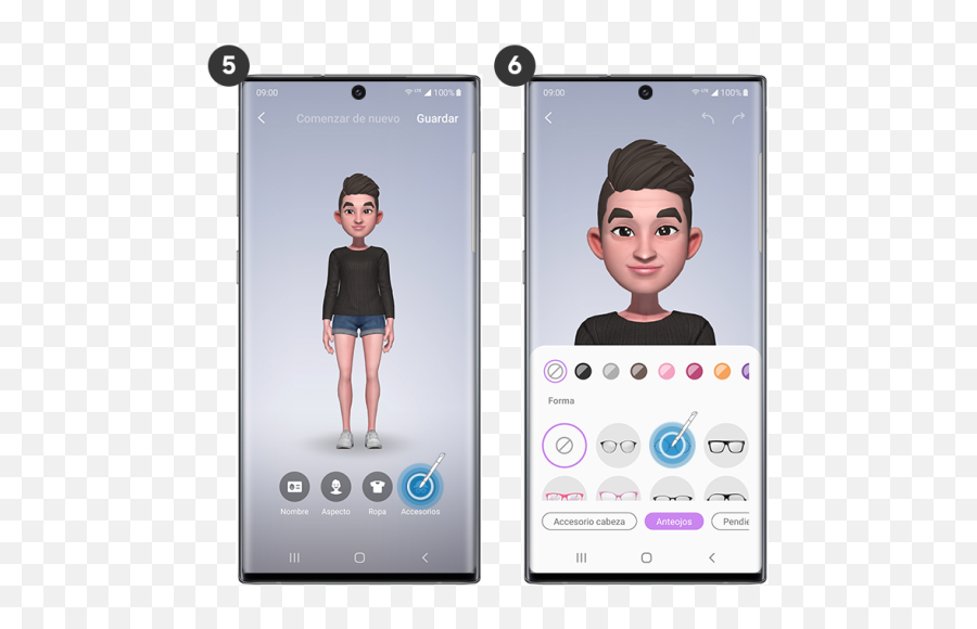 Galaxy Note10 - Smartphone Emoji,Editar Fotos Con Emojis