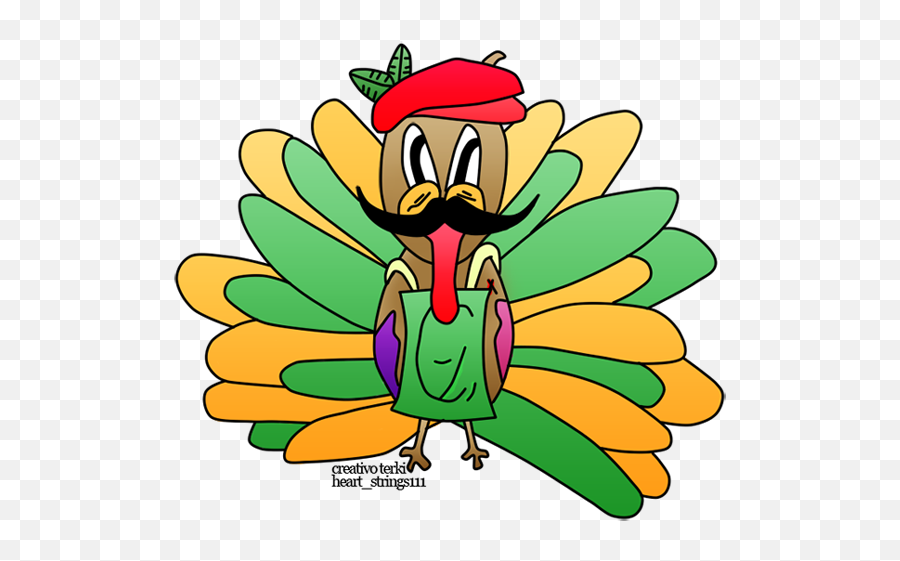Forum Contest Create A Superhero Turkey - Cartoon Clipart Bonnie Doon Emoji,Funny Thanksgiving Emoji