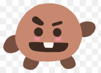 Shooky Bts Bt21 Bt21shooky Suga Yoongi - Happy Emoji,Bts Emoji Characters